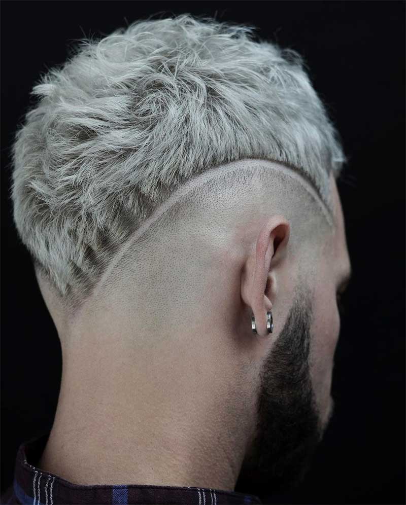 Faded Mohawk Haircut